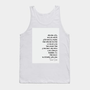 Roald Dahl Quote Tank Top